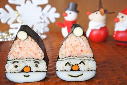 12月4日(火) クリスマスの食卓にサプライズを! サンタクロースの巻き寿司プレート講座(小山市)