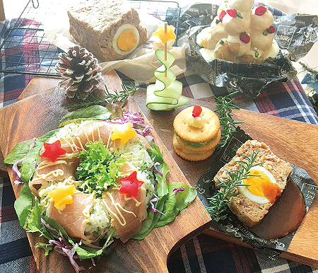 12月14日(土)親子DE夢の世界へ☆見た目も華やか♪時短クリスマスモチーフ料理講座in小山